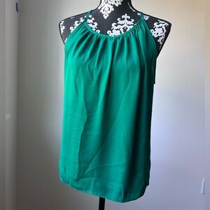 Green Dressed Tank Top